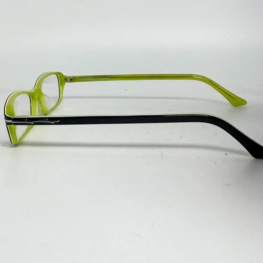 ProDesign Denmark 1638 1 C 6132 Black Green Eyeglass Frames‎ 50-17-140 20507